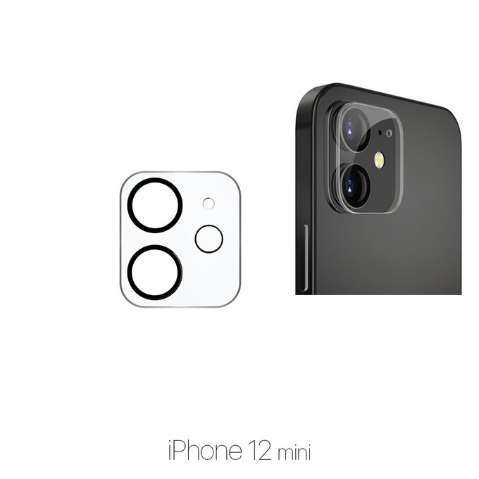 Protezione obiettivo fotocamera posteriore per iPhone 12 mini, FixPremium