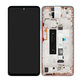 Schermo per Xiaomi Mi 10T Lite 5G, Rose Gold Beach, Vetro touch con cornice, 5600050J1700, Genuine Service Pack