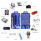 Set di cacciaviti e bit di precisione per riparazione cellulari, PC ed elettronica 115 in 1, Kingsdun