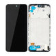 Schermo per Xiaomi Redmi Note 10, Onyx Gray, Vetro touch con cornice, 5600020K7A00, Genuine Service Pack