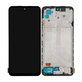 Schermo per Xiaomi Redmi Note 10S, Onyx Gray, Vetro touch con cornice, 5600020K7B00, 560002K7BN00, Genuine Service Pack