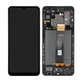 Schermo per Samsung A32 5G A326B, Awesome Black, Vetro touch con cornice, GH82-25121A, GH82-25122A, Genuine Service Pack