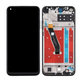 Schermo per Huawei P40 Lite E, Midnight Black, Vetro touch con cornice