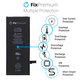 Batteria per iPhone 7, 1960mAh, FixPremium