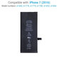 Batteria per iPhone 7, 1960mAh, FixPremium