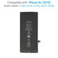 Batteria per iPhone XR, 2942mAh, FixPremium