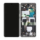 Schermo per Samsung S21 Ultra G998B, Phantom Black, Vetro touch con cornice, GH82-26035A, GH82-26036A, Genuine Service Pack