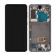 Schermo per Samsung S21 G991B, Phantom Gray, Vetro touch con cornice, GH82-24544A, GH82-24545A, GH82-27255A, Genuine Service Pack