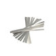 Striscia in nichel per batteria 0,15 x 7 x 100 mm, 10 pz