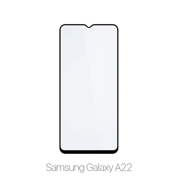 Vetro temperato FullCase per Samsung A22, FixPremium