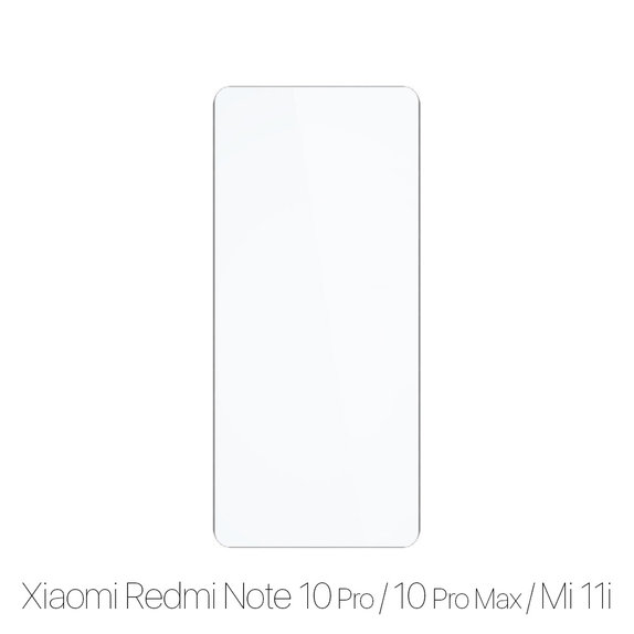 Vetro temperato per Xiaomi Redmi Note 10 Pro, 10 Pro Max, Mi 11i, Poco F3, FixPremium