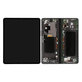 Schermo per Samsung Z Fold 3 F926B, Phantom Black, Vetro touch con cornice, GH82-26283A, GH82-26284A, Genuine Service Pack