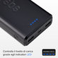 PowerBank 20 000mAh, 2x USB 2.1A, Black, SBS