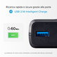 PowerBank 20 000mAh, 2x USB 2.1A, Black, SBS