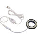 Specchio antipolvere con luce LED regolabile, Sunshine SS-033C