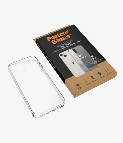 Custodia ClearCase AB per iPhone 13, Transparent, PanzerGlass