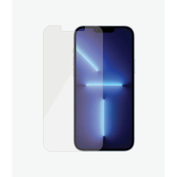 Vetro temperato Steard Fit AB per iPhone 13 Pro Max, 14 Plus, Transparent, PanzerGlass