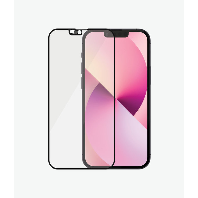 Vetro temperato Case Friendly CamSlider AB per iPhone 13 mini, Black, PanzerGlass