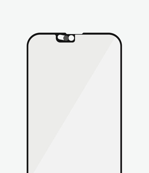 Vetro temperato Case Friendly CamSlider AB per iPhone 13 Pro Max, 14 Plus, Black, PanzerGlass