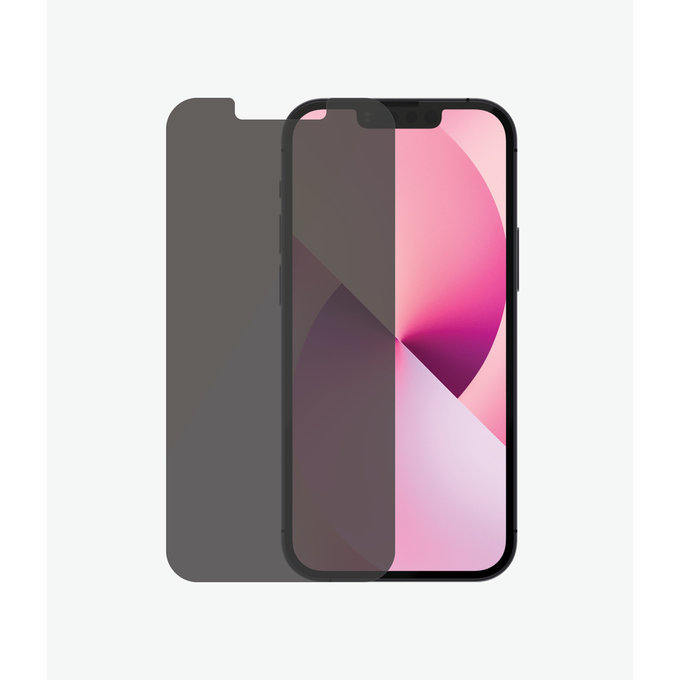 Vetro temperato Steard Fit Privacy AB per iPhone 13 mini, Transparent, PanzerGlass