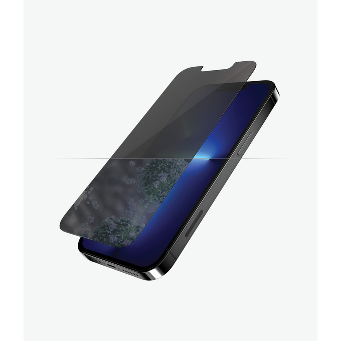 Vetro temperato Steard Fit Privacy AB per iPhone 13 Pro Max, 14 Plus, Transparent, PanzerGlass