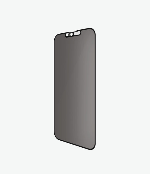 Vetro temperato Case Friendly Privacy CamSlider AB per iPhone 13 mini, Black, PanzerGlass