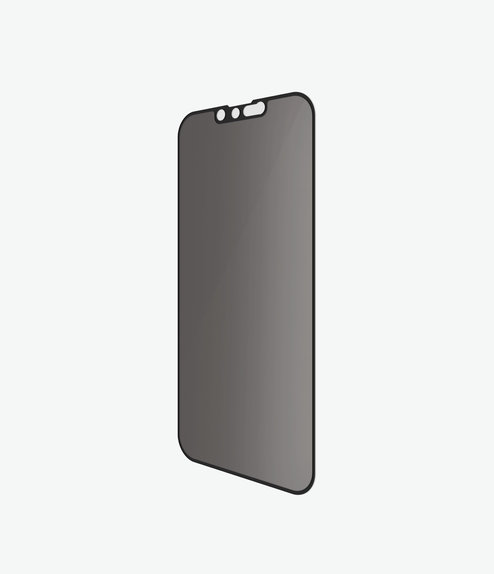 Vetro temperato Case Friendly Privacy AB per iPhone 13 mini, Black, PanzerGlass