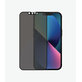 Vetro temperato Case Friendly Privacy AB per iPhone 13, 13 Pro, 14, 16e, Black, PanzerGlass