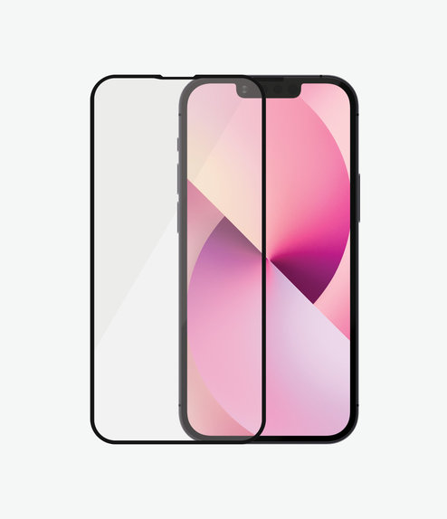 Vetro temperato Case Friendly AB per iPhone 13 mini, Black, PanzerGlass