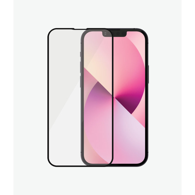 Vetro temperato Case Friendly AB per iPhone 13 mini, Black, PanzerGlass