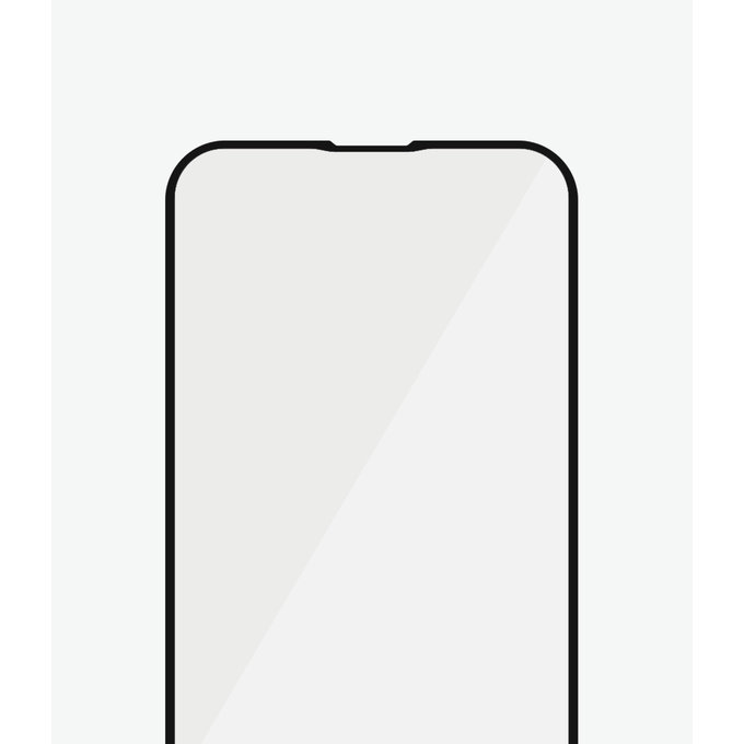 Vetro temperato Case Friendly AB per iPhone 13 Pro Max, 14 Plus, Black, PanzerGlass