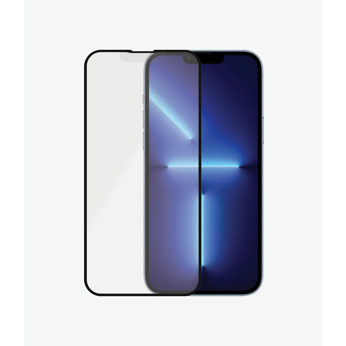 Vetro temperato Case Friendly Anti-Glare AB per iPhone 13 Pro Max, 14 Plus, Black, PanzerGlass