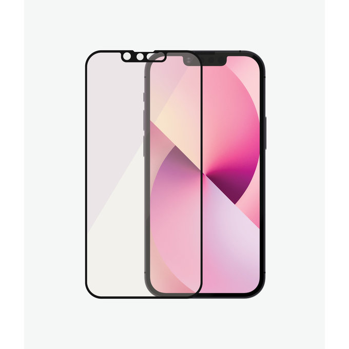 Vetro temperato Case Friendly Anti-Bluelight AB per iPhone 13 mini, Black, PanzerGlass