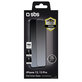Vetro temperato Full Cover per iPhone 13, 13 Pro, 14, 16e, Black, SBS