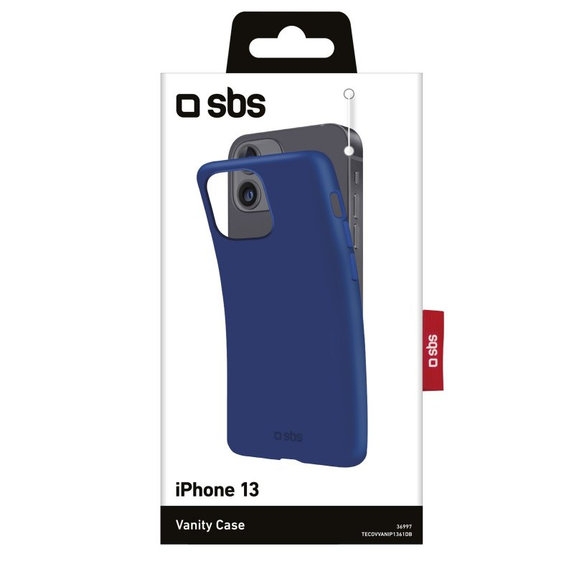 Custodia Vanity per iPhone 13, Blue, SBS