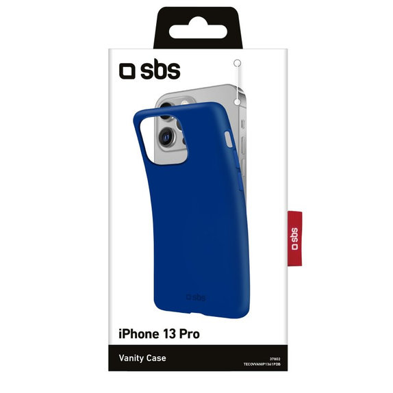 Custodia Vanity per iPhone 13 Pro, Blue, SBS