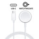 Cavo caricatore magnetico rapido a USB-C 1m Aluminium, Bulk, Compatibile con Apple Watch
