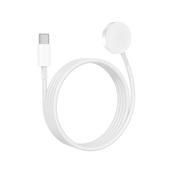 Cavo caricatore magnetico rapido a USB-C 1m Aluminium, Bulk, Compatibile con Apple Watch