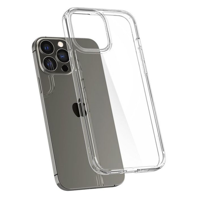 Custodia Ultra Hybrid per iPhone 13 Pro, Transparent, Spigen