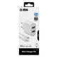 Adattatore di ricarica 10W 2x USB con cavo da USB a Lightning, White, SBS