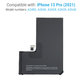 Batteria per iPhone 13 Pro, 3095mAh