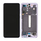 Schermo per Samsung S21 FE G990B, Violet, Vetro touch con cornice, GH82-26414D, GH82-26420D, GH82-26590D, Genuine Service Pack