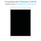 Schermo LCD per iPad Mini 5, White, Vetro touch senza cornice, Refurbished