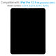 Schermo LCD per iPad Pro 12.9" (5th Gen 2021, 6th Gen 2022), Vetro touch e IC Board conout Frame, Refurbished