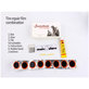 Kit di strumenti multifunzionale con pompa ad aria, kit pneumatici, chiave, leve e cacciavite 16in1