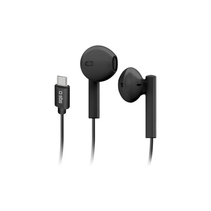 Auricolari stereo Studio Mix 65c con connettore USB-C, Black, SBS