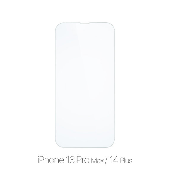 Vetro temperato per iPhone 13 Pro Max, 14 Plus, FixPremium