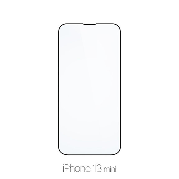Vetro temperato FullCase per iPhone 13 mini, FixPremium