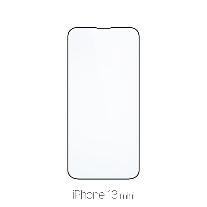 Vetro temperato FullCase per iPhone 13 mini, FixPremium