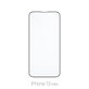 Vetro temperato FullCase per iPhone 13 mini, FixPremium